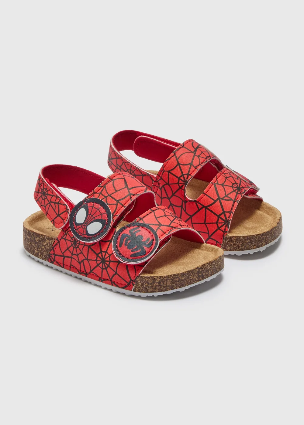 Marvel Spider-Man Boys Red Footbed Sandals (Younger 4-12) - Size 4 Infants Image 1