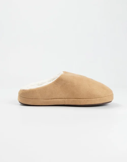 Only Fools & Horses Adult Tan Mule Slippers - 9-10 Image 4
