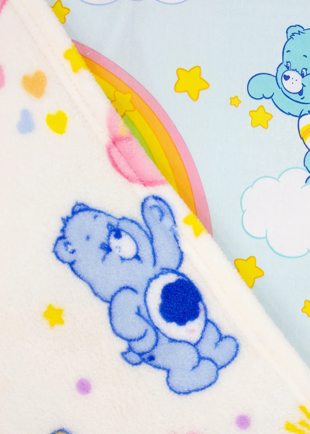 Care Bears Sunny Multicolour Fleece Blanket - 100 x 150 Image 4