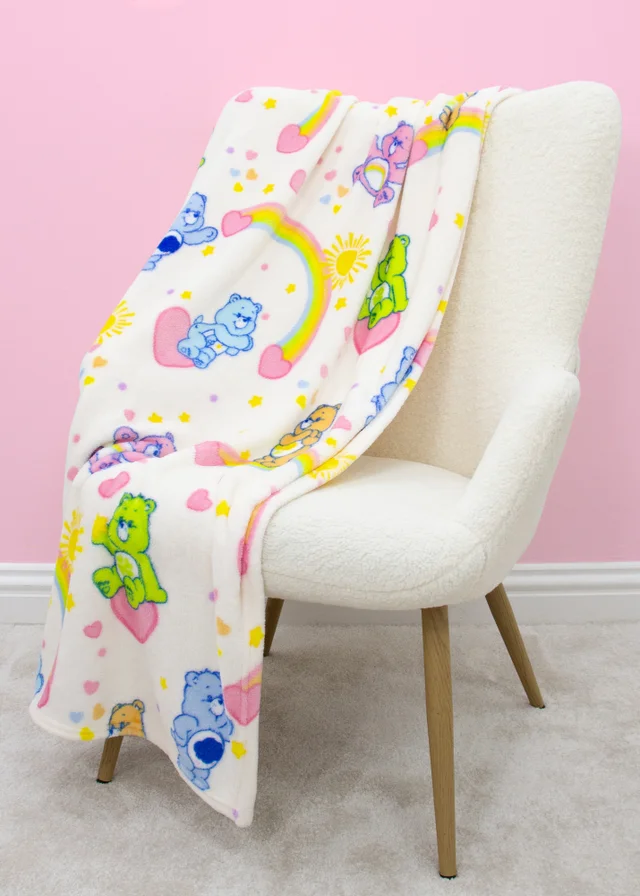 Care Bears Sunny Multicolour Fleece Blanket