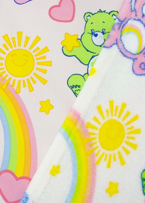 Care Bears Sunny Multicolour Fleece Blanket - 100 x 150 Image 5
