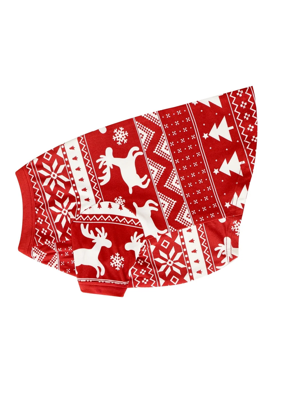 My Christmas Pyjamas Red Nativity Pet One-Piece Matching Pyjamas - Large Image 2