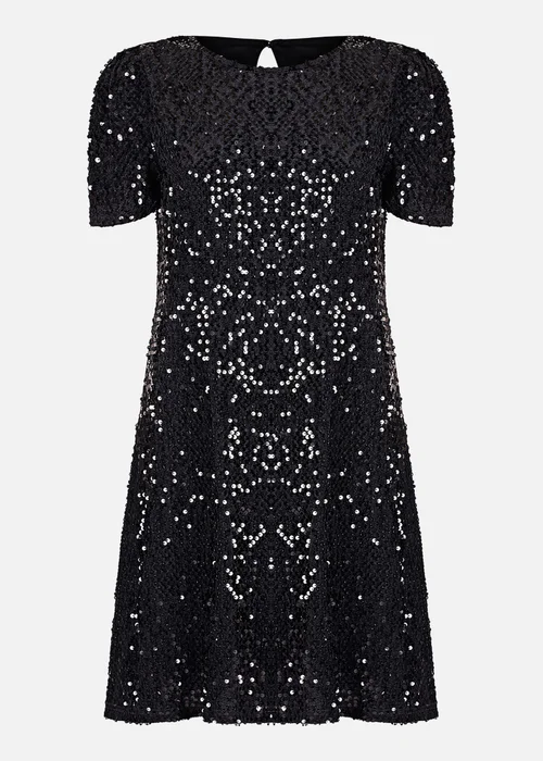 Yumi Black Sequin Tunic - 18 Image 3
