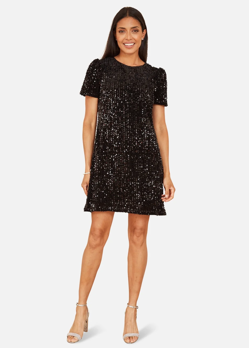 Yumi Black Sequin Tunic - 18 Image 2