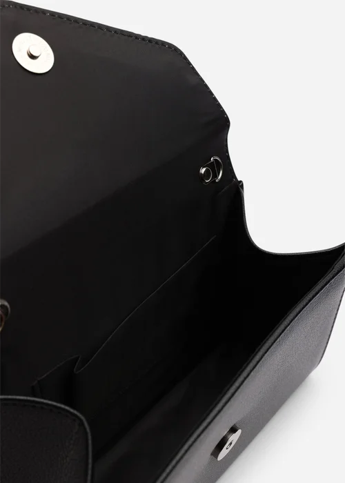 Where's That From Womens Marina Structured Top Handle Shoulder Bag In Black - One Size Image 4