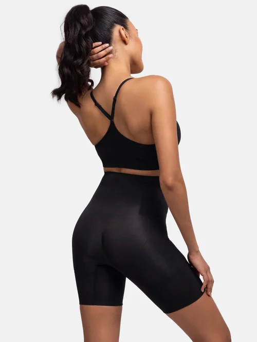 Dorina High Waist Short Black Seamless - S Image 2