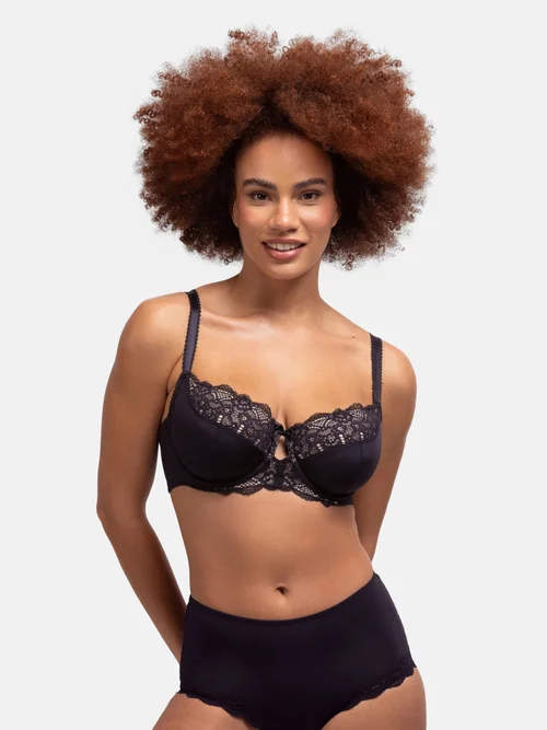 Dorina Black Celine Non Padded Underwire - 40E Image 1