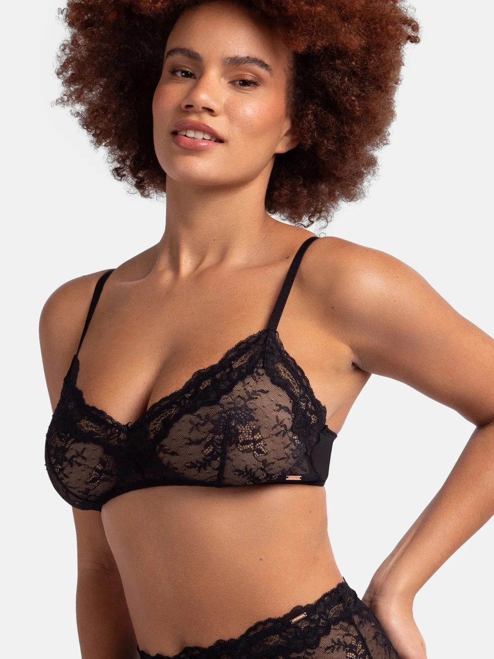 Dorina Black Origins Non Padded Bralette - XXL Image 3