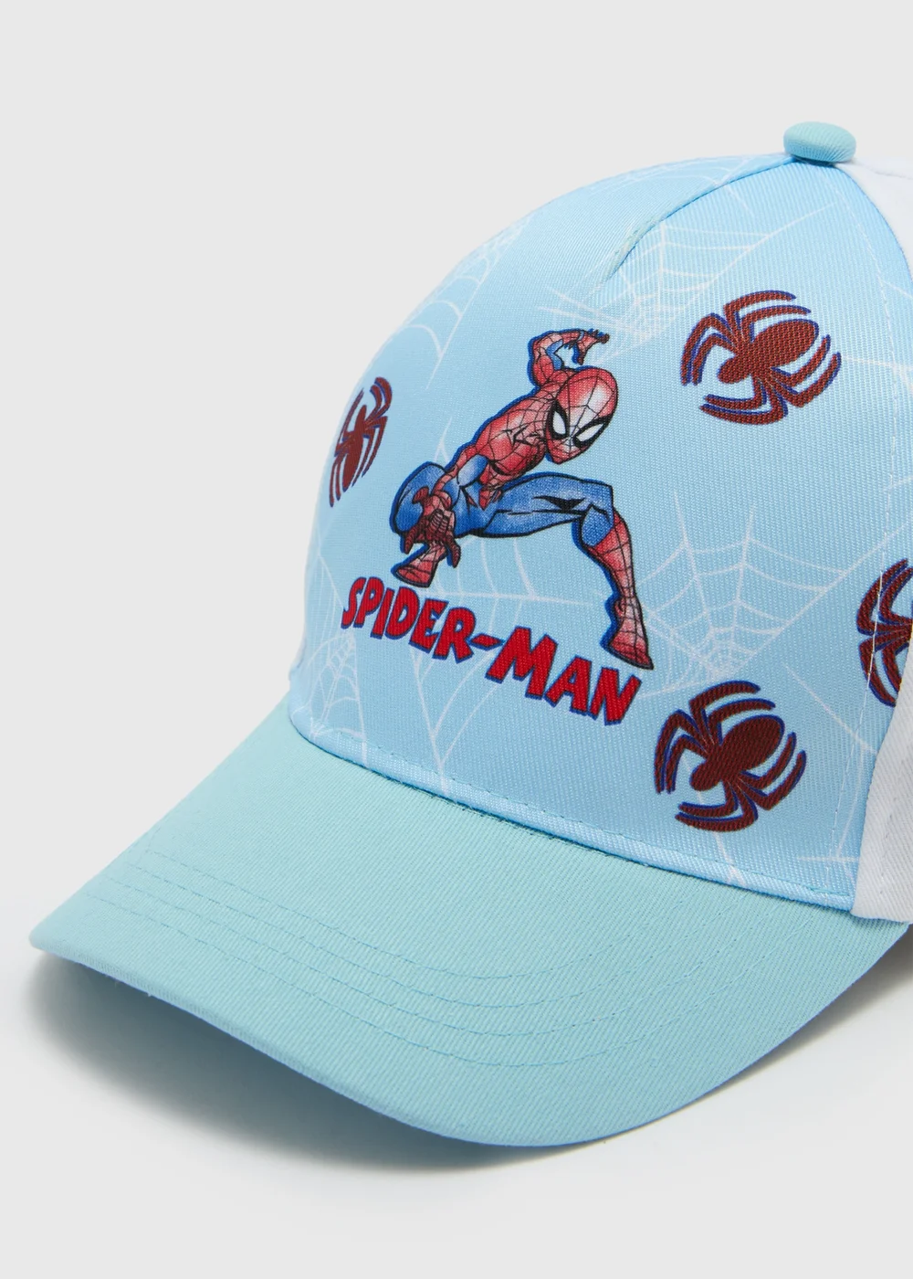 Marvel Spider-Man Kids Blue Cap (3-6yrs) - 7-10 Yrs Image 2