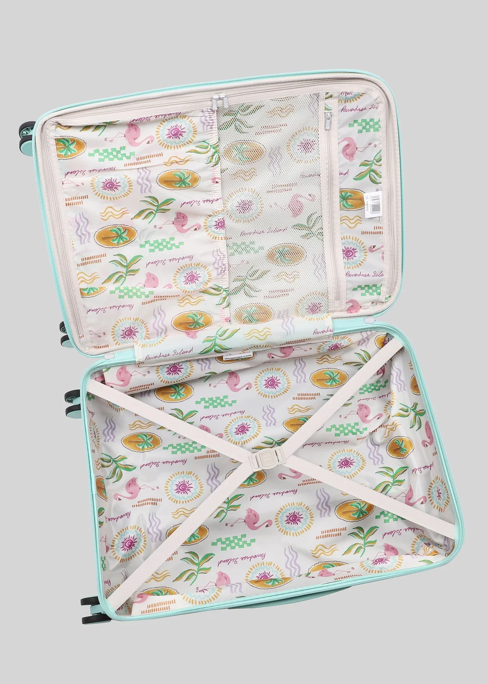 IT Luggage Aqua Blue Couture Hard Suitcase - Cabin Image 6