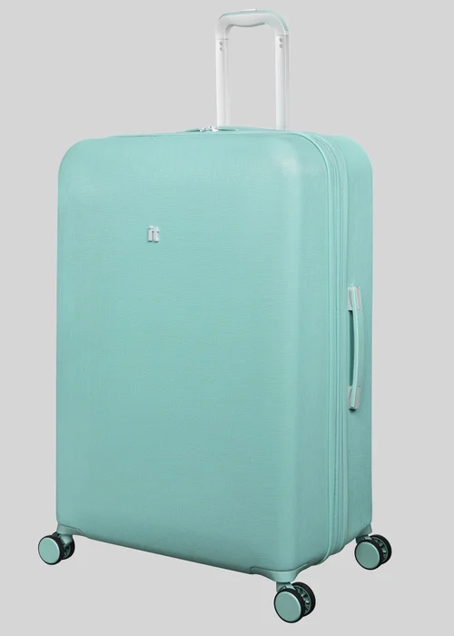 IT Luggage Aqua Blue Couture Hard Suitcase - Cabin Image 4
