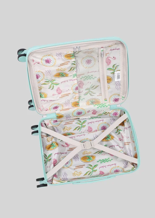 IT Luggage Aqua Blue Couture Hard Suitcase - Cabin Image 5