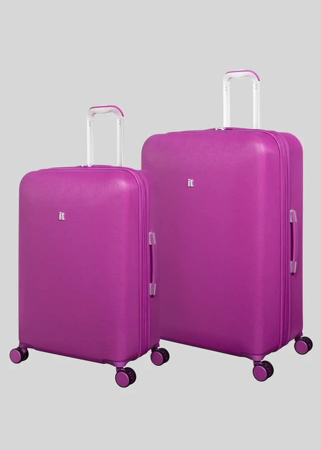 IT Luggage Plum Pink Couture Hard Suitcase
