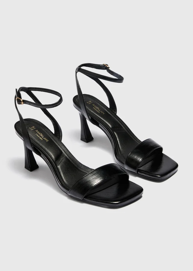 Black Strappy Heels