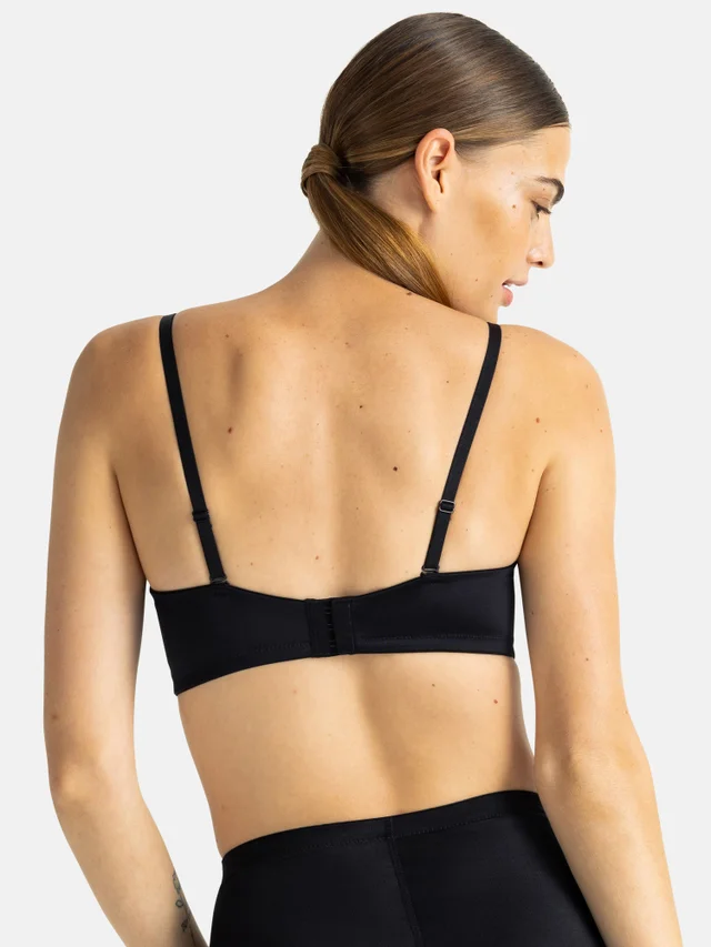 Dorina Black Sublime Sculpt Bandeau Bra