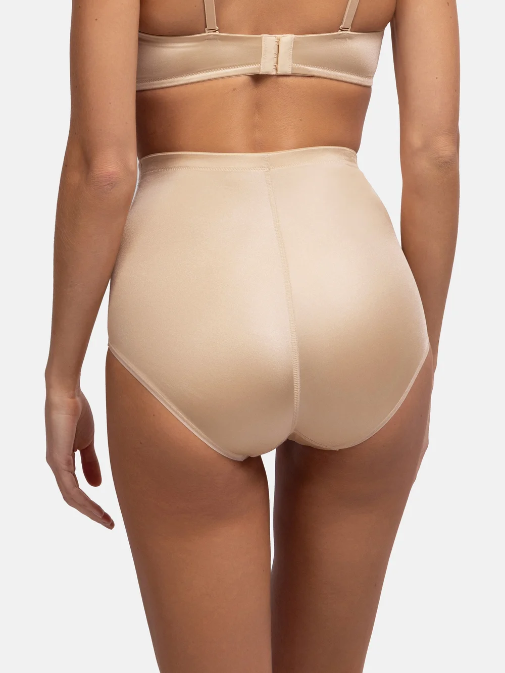Dorina Brief Beige Mid Waist - Small Image 2