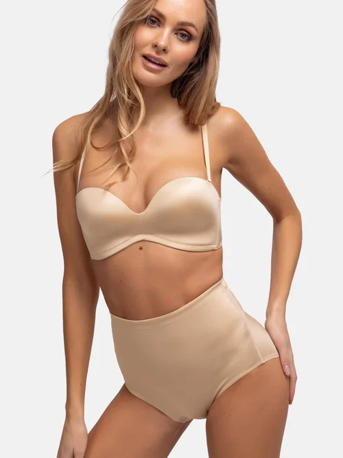 Dorina Brief Beige Mid Waist - Small Image 3