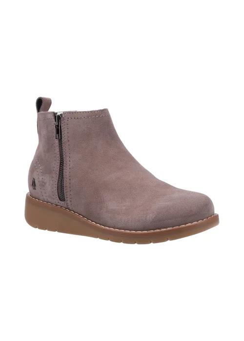 Hush Puppies Taupe Libby Boot - 4 Image 2