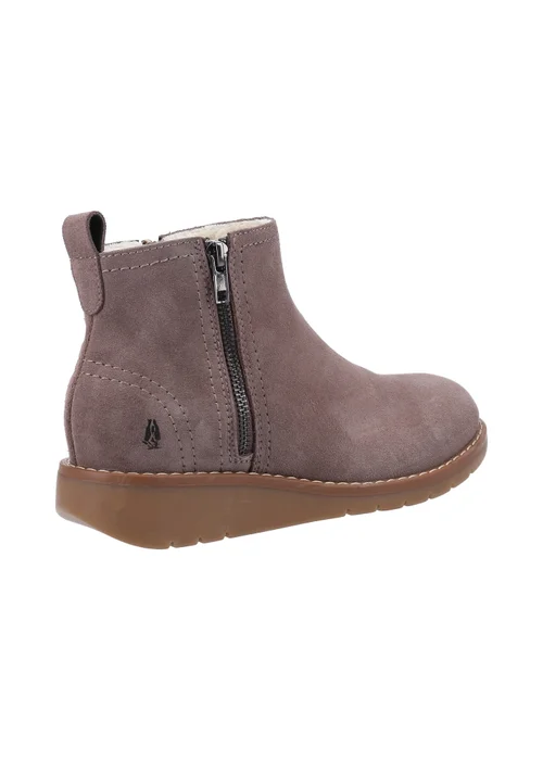 Hush Puppies Taupe Libby Boot - 4 Image 3