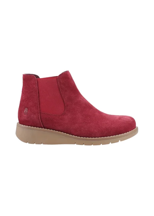 Hush Puppies Dark Red Leonie Suede Boot - 3 Image 1