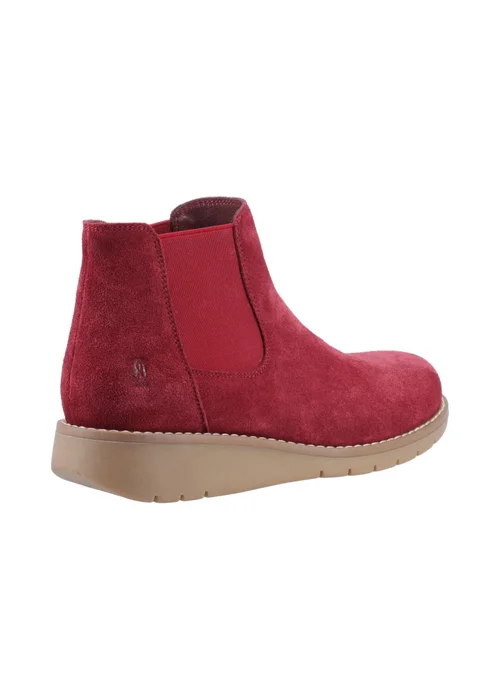 Hush Puppies Dark Red Leonie Suede Boot - 3 Image 3