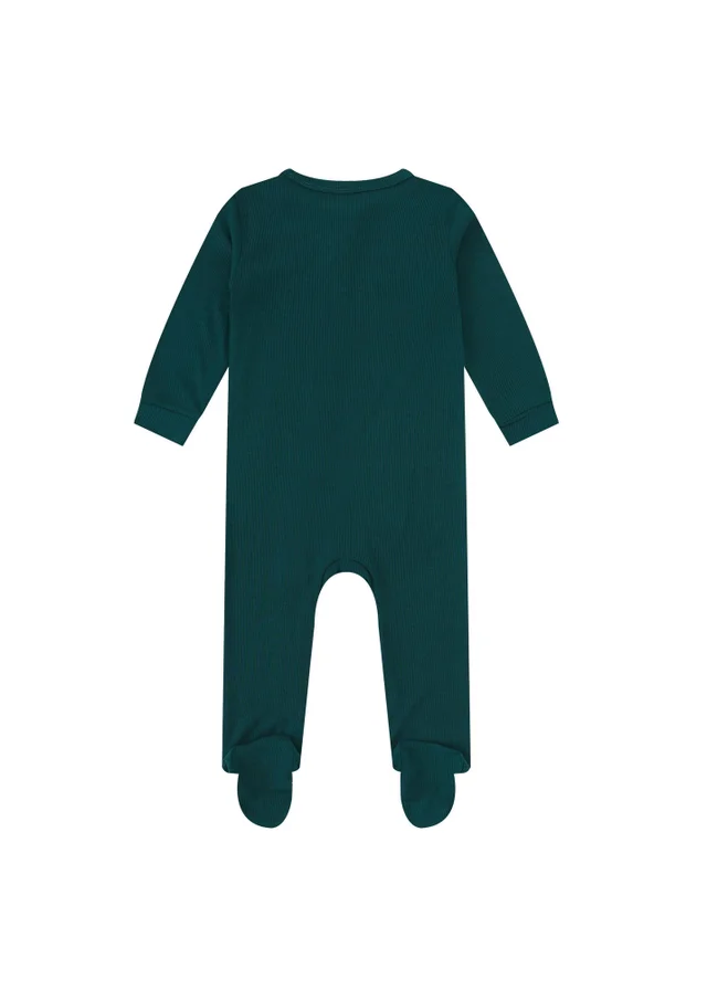 Pyjamily Emerald Green Midnight Jewel Baby's One-Piece Matching Pyjama Sleepsuit (0m-18m)