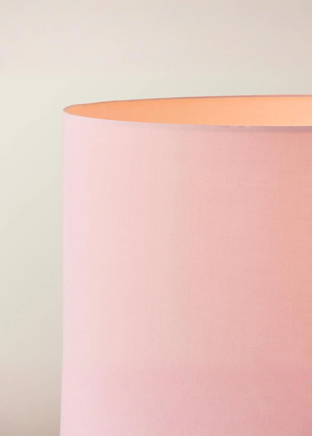ValueLights Hiru Cream 3 Tier Shelf Floor Lamp with Blush Drum Shade - One Size Image 5