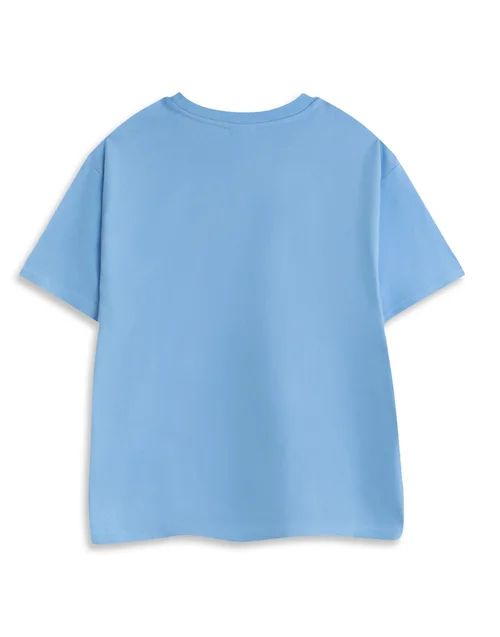 Vanilla Underground Manchester City Logo Blue Short Sleeve Long Leg Pyjama Set - Extra Large Image 2
