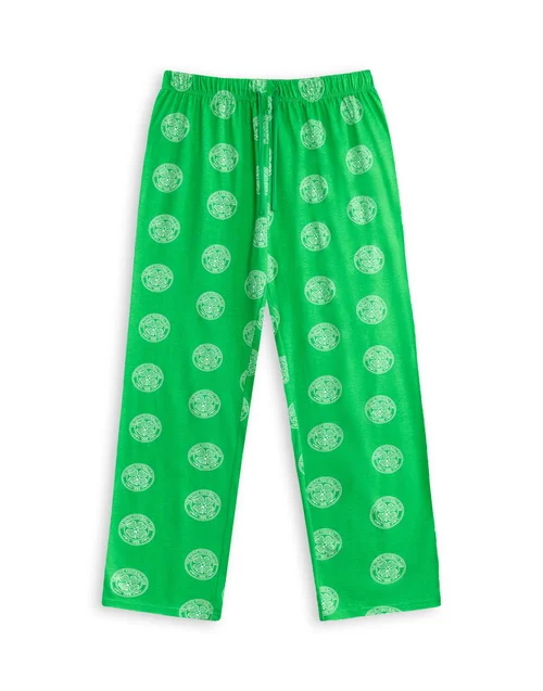 Vanilla Underground Celtic Logo Green Short Sleeve Long Leg Pyjama Set - Extra Large Image 3