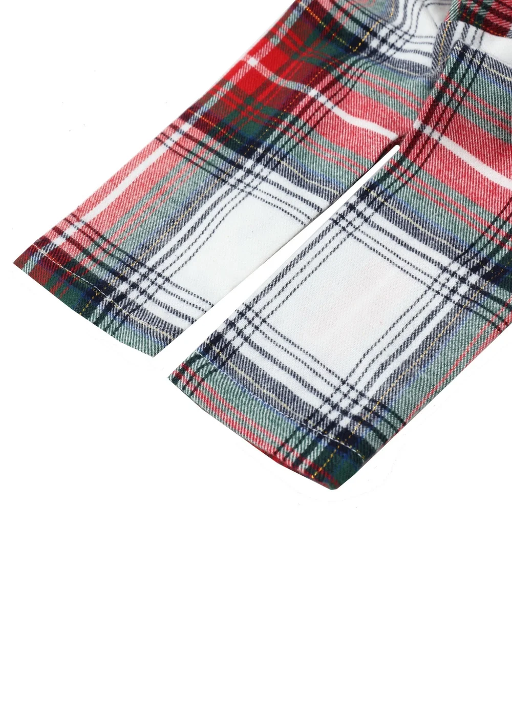 My Christmas Pyjamas White Tidings & Tartan Baby's One-Piece Matching Pyjamas (Newborn-18m) - 6-9 months Image 4