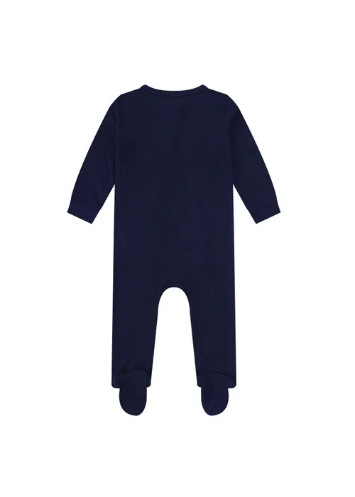 Pyjamily Sapphire Blue Midnight Jewel Baby's One-Piece Matching Pyjama Sleepsuit (0m-18m) - 3-6 months Image 2