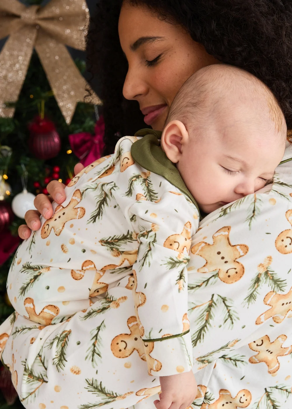 My Christmas Pyjamas White Gumdrop Buttons Two Piece Long Matching Pyjama Set - 16-18 Image 4