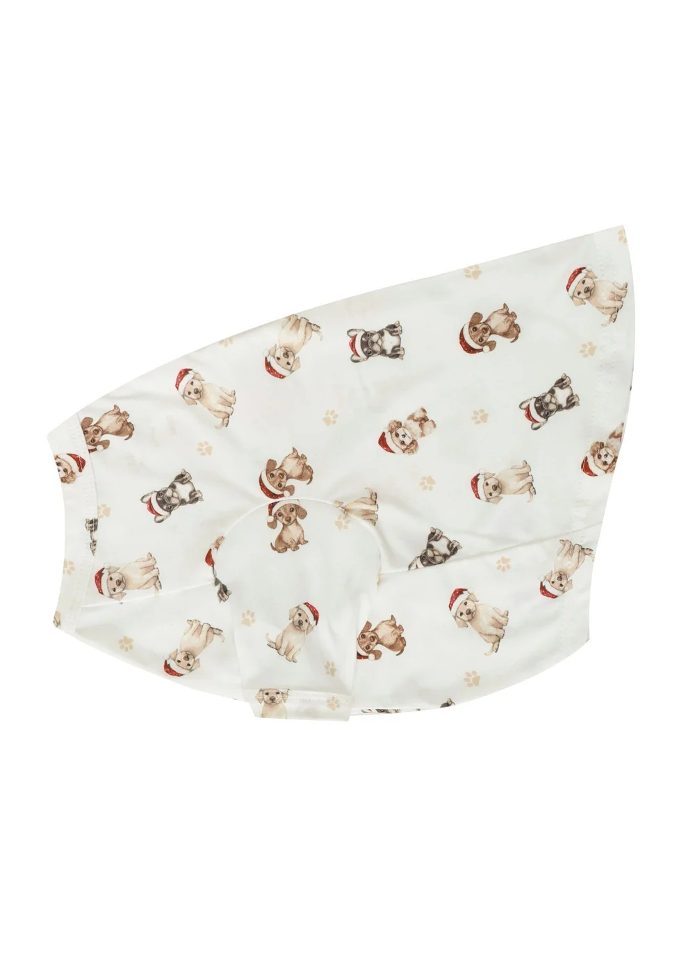 My Christmas Pyjamas Cream Santa Paws Pet One Piece Matching Pyjamas - XL Image 1