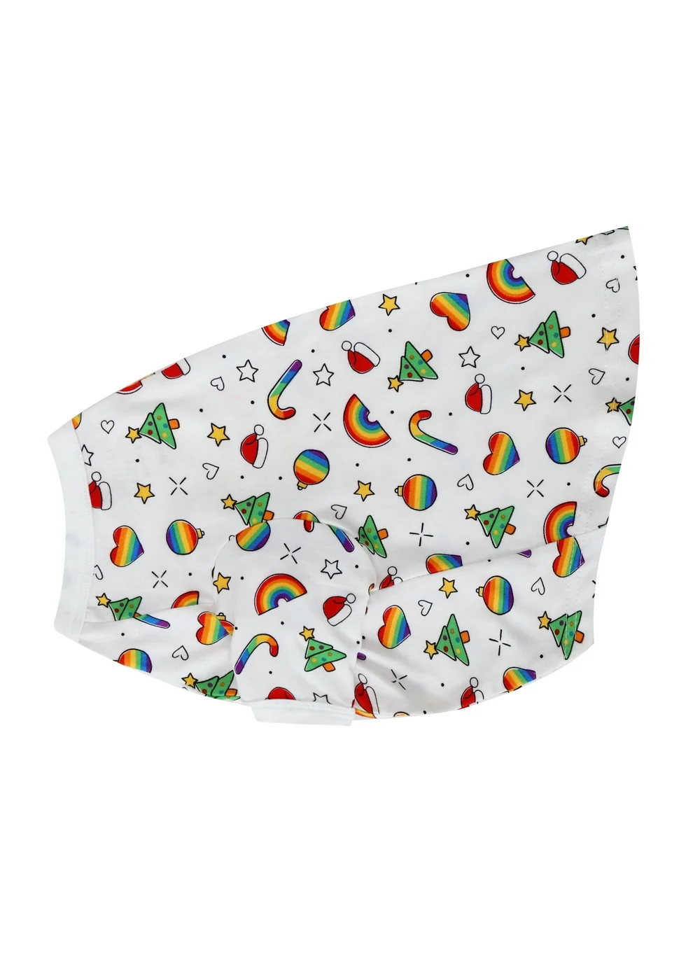 My Christmas Pyjamas White Christmas Full Of Pride Pet One Piece Matching Pyjamas - XL Image 1