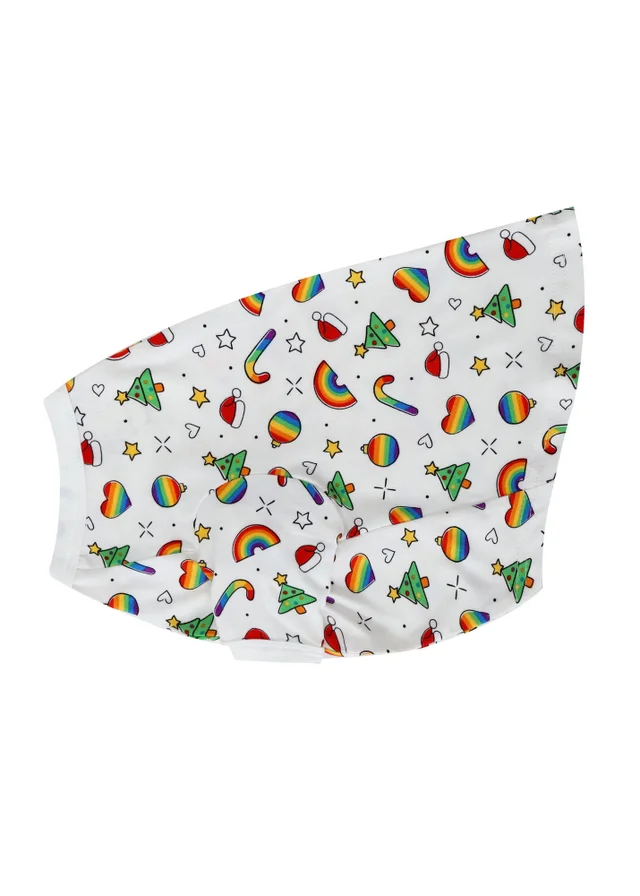 My Christmas Pyjamas White Christmas Full Of Pride Pet One Piece Matching Pyjamas