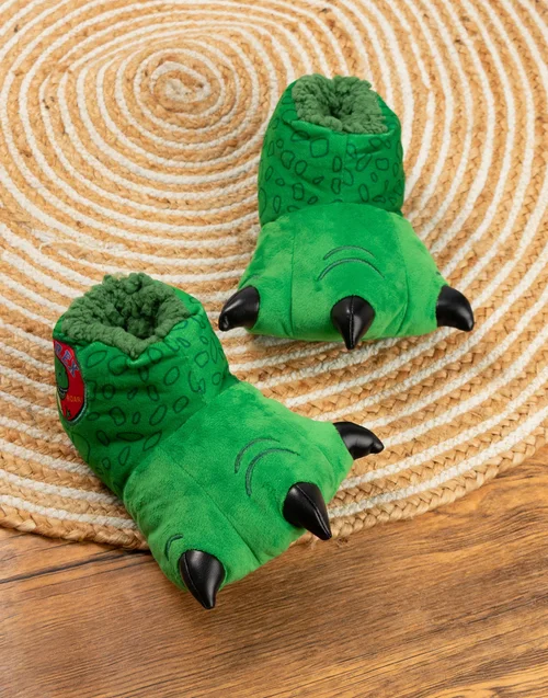 Vanilla Underground Disney Toy Story Kids Green Slipper Boots (Younger 6-Older 12) - 9 Infants Image 2