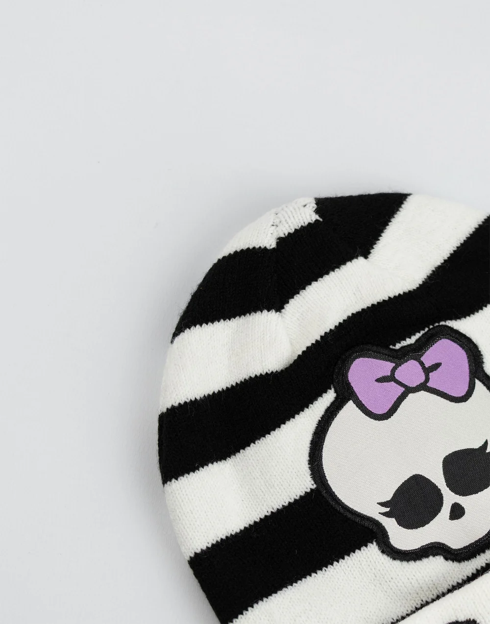 Vanilla Underground Monster High Kids Black Beanie & Gloves - One Size Image 4