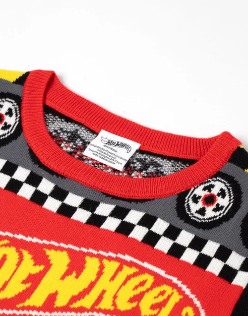 Vanilla Underground Hot Wheels Multicolor Christmas Jumper - S Image 5