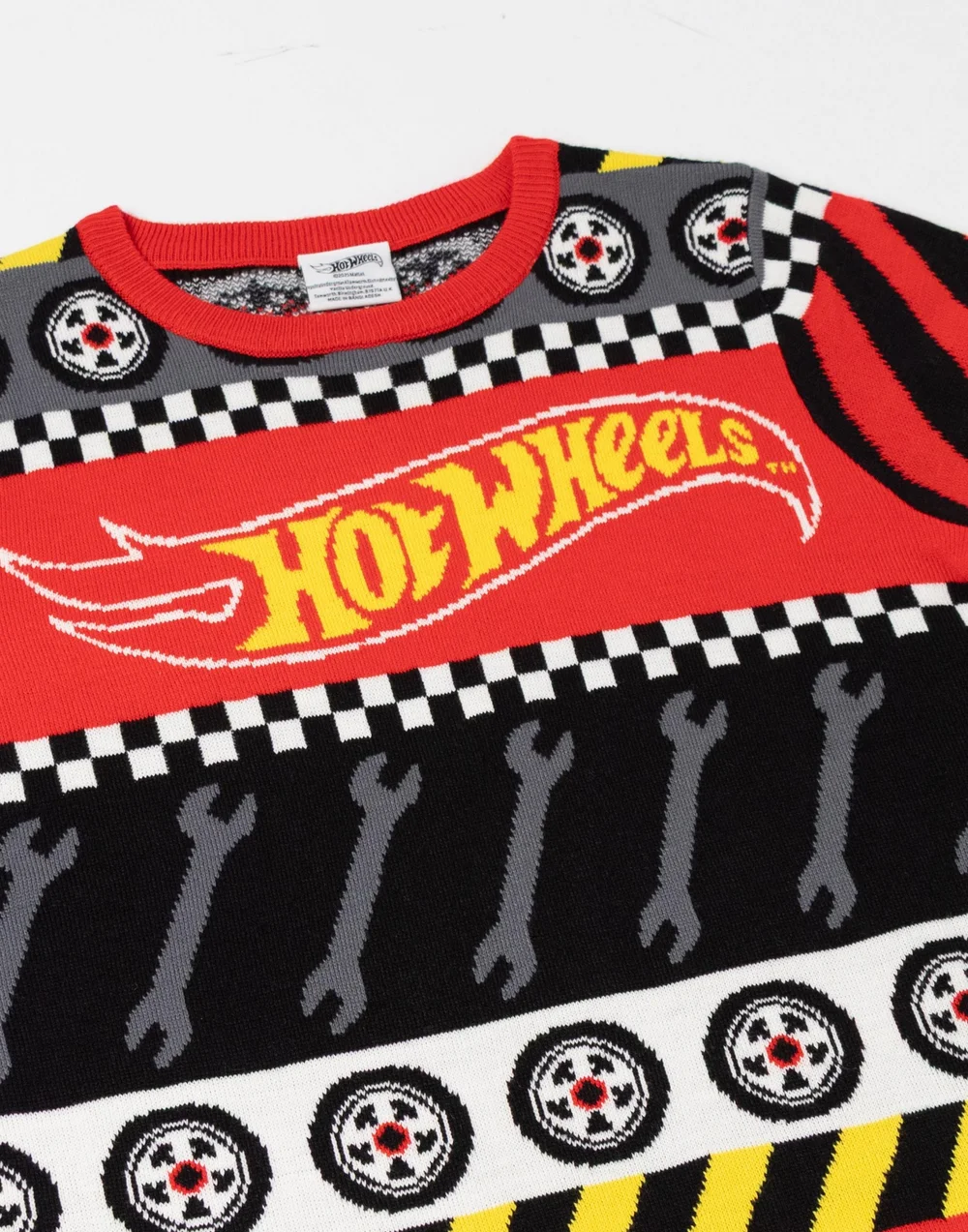 Vanilla Underground Hot Wheels Multicolor Christmas Jumper - S Image 3