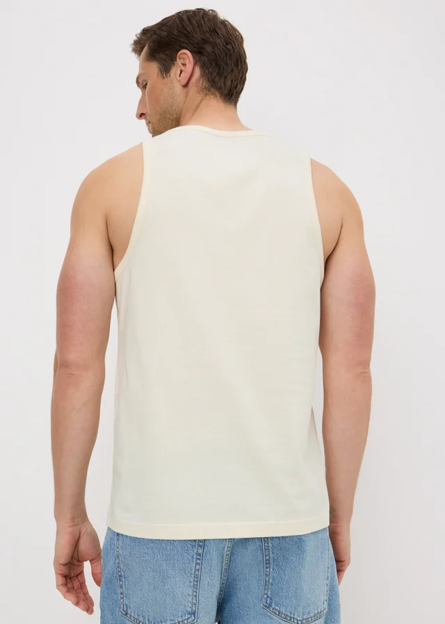 Ecru Salt Water Graphic Vest