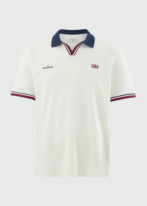 White England World Cup Polo Shirt - S Image 4