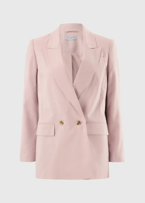 Pink Double Breasted Co Ord Blazer - 10 Image 4