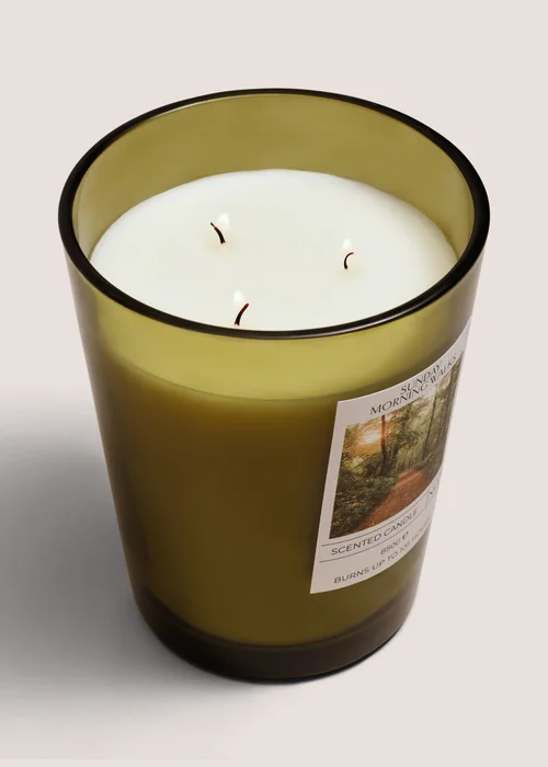 Sunday Morning Walks Large Candle Image 2