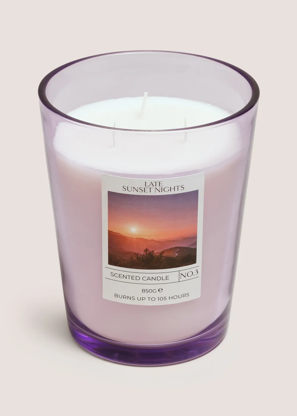 Late Sunset Nights Large Candle Image 1