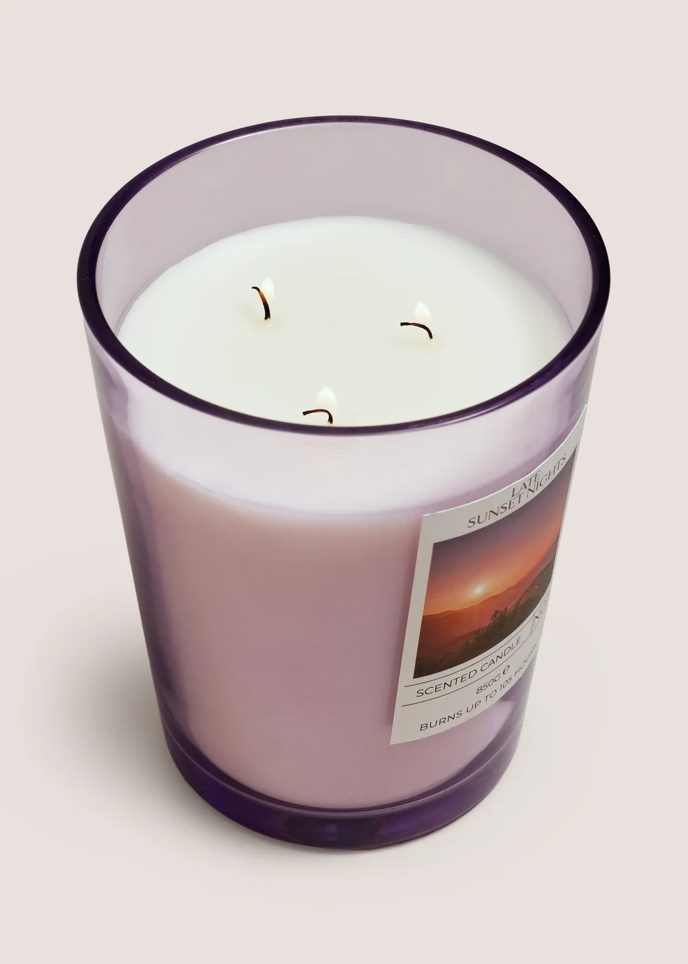 Late Sunset Nights Large Candle Image 2