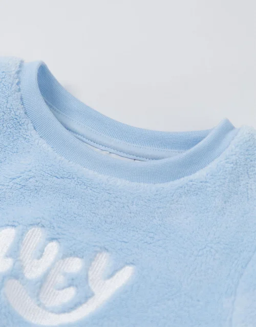 Vanilla Underground Bluey Kids Light Blue Pyjamas (18mnths-7yrs) - Age 3-4 Years Image 3