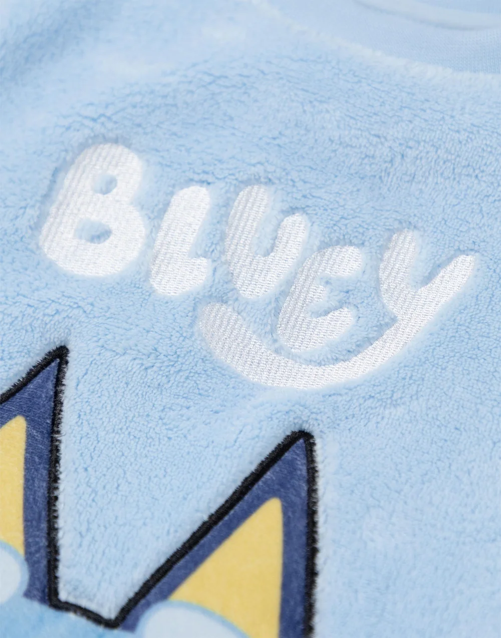Vanilla Underground Bluey Kids Light Blue Pyjamas (18mnths-7yrs) - Age 3-4 Years Image 5