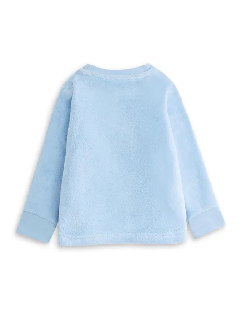 Vanilla Underground Bluey Kids Light Blue Pyjamas (18mnths-7yrs) - Age 3-4 Years Image 2
