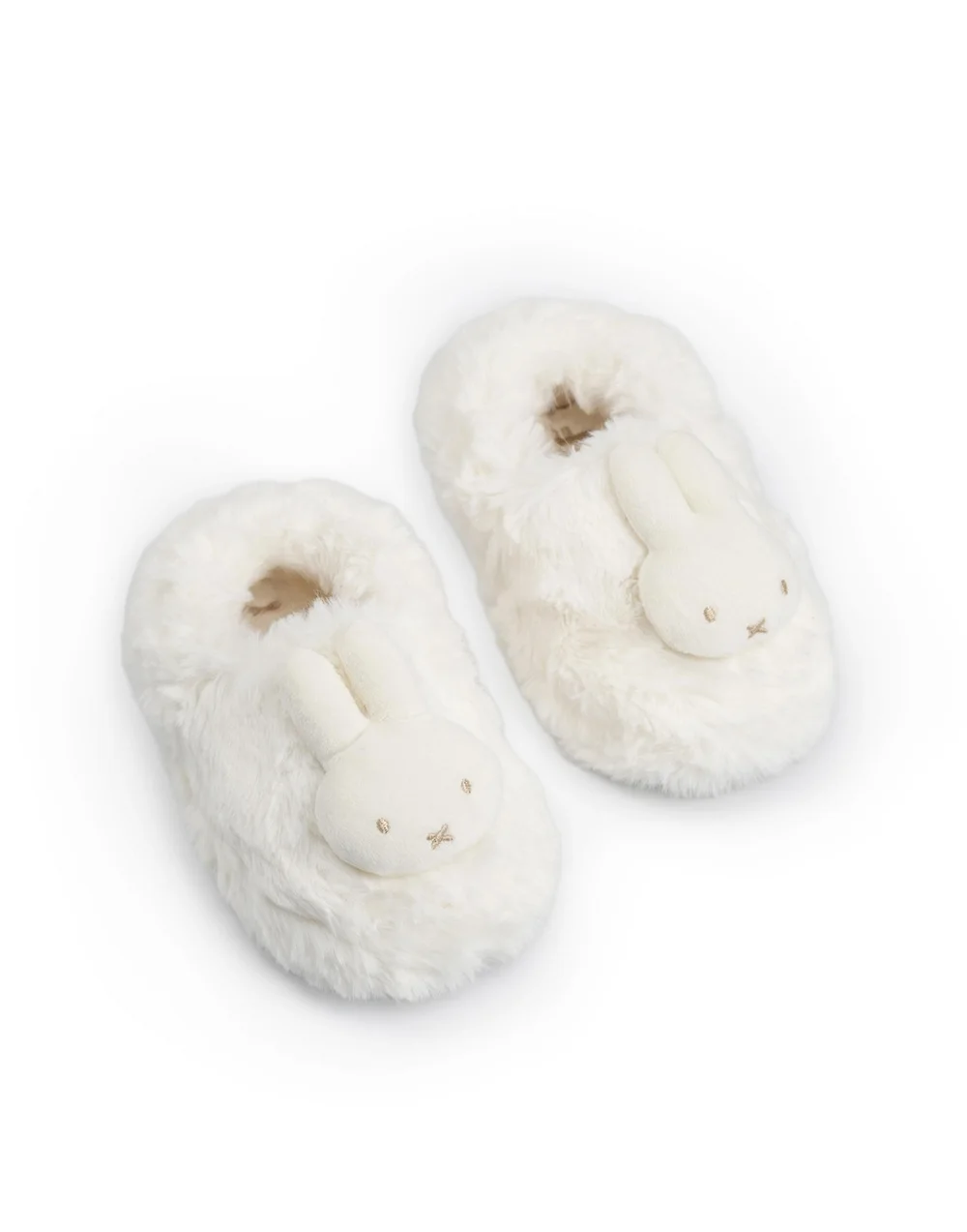 Vanilla Underground Miffy Kids White Mule Slippers (Younger 6-Older 12) - 9 Infants Image 1