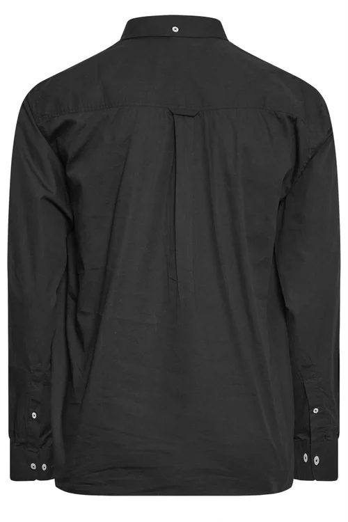 BadRhino Black Poplin Long Sleeve Shirt - 3XL Image 4